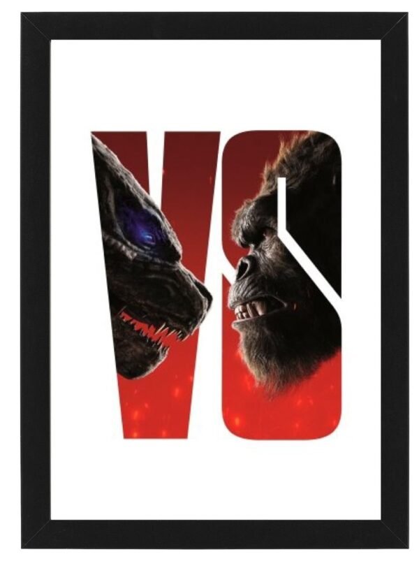 Godzilla vs. Kong Framed Photo Art Print