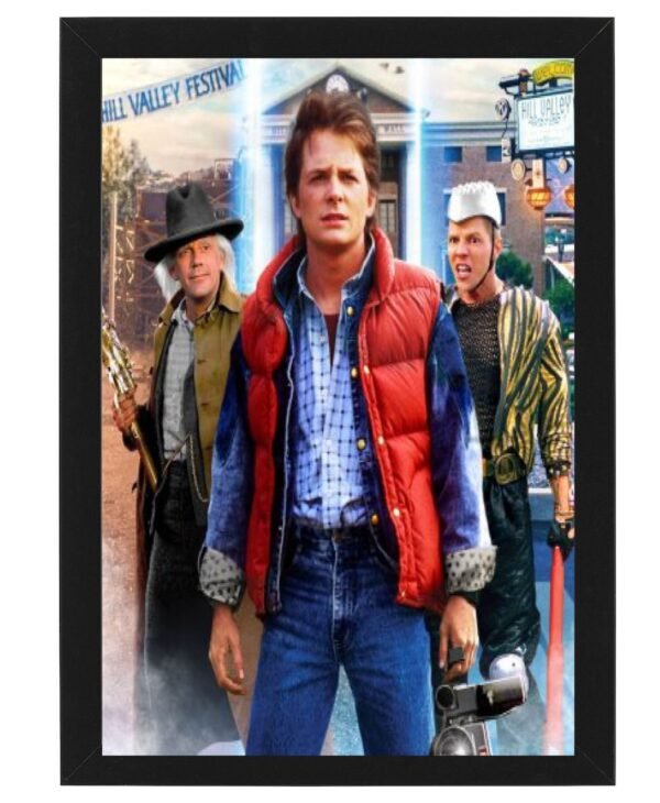 Back to the Future Part Framed Photo Print