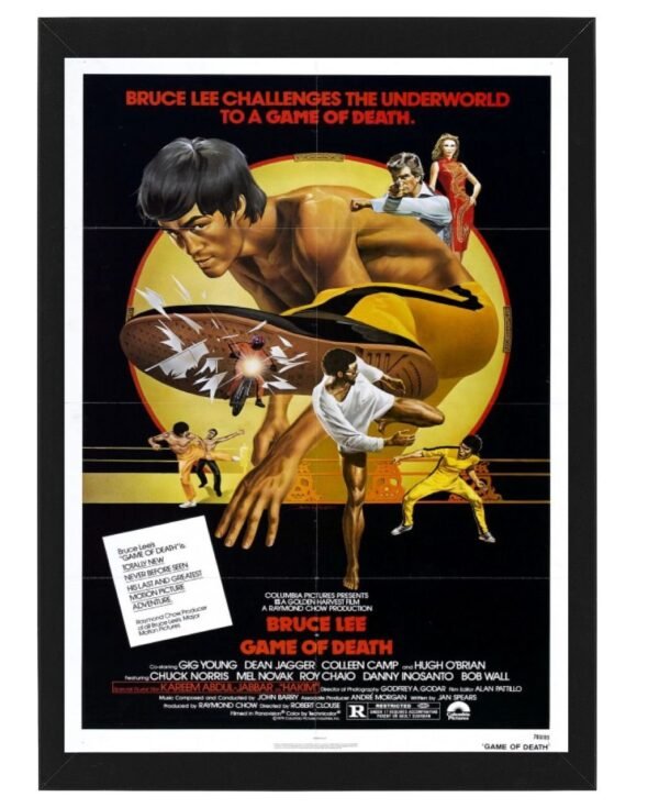 Bruce Lee Framed Photo Print