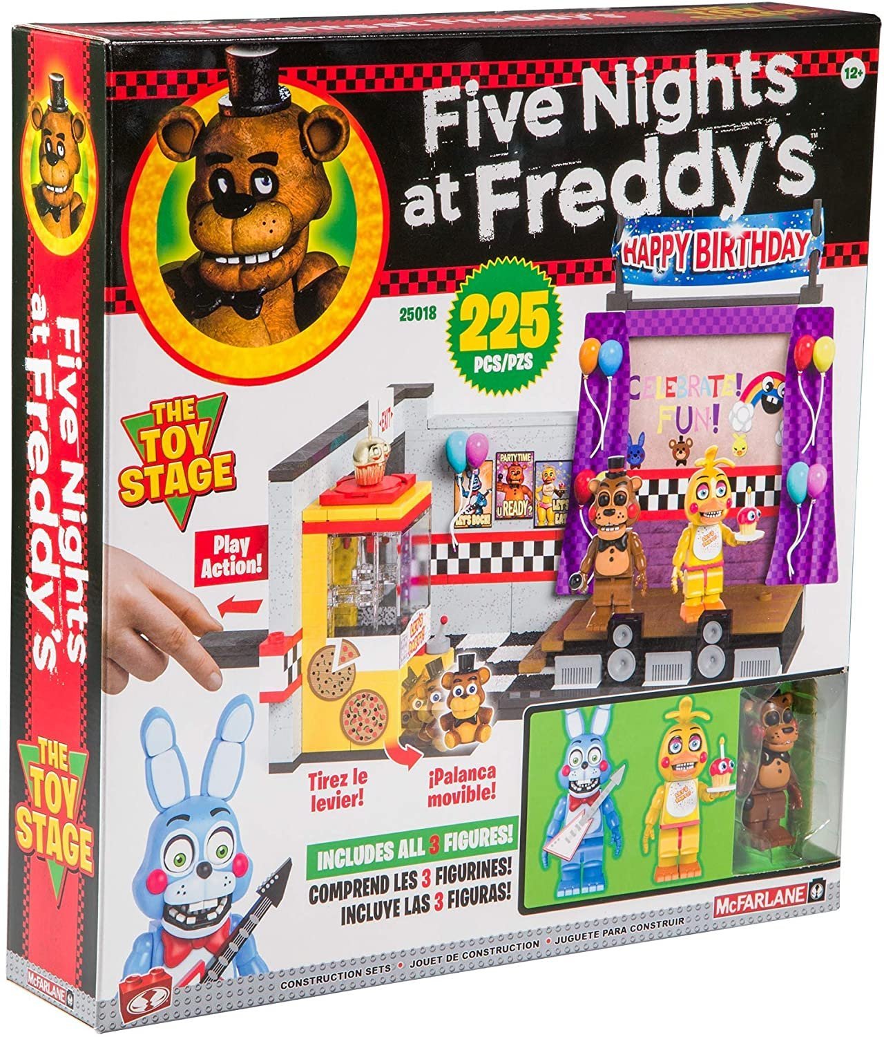McFarlane Toys Five Nights at Freddy's The Toy Stage Large Set - Image 5
