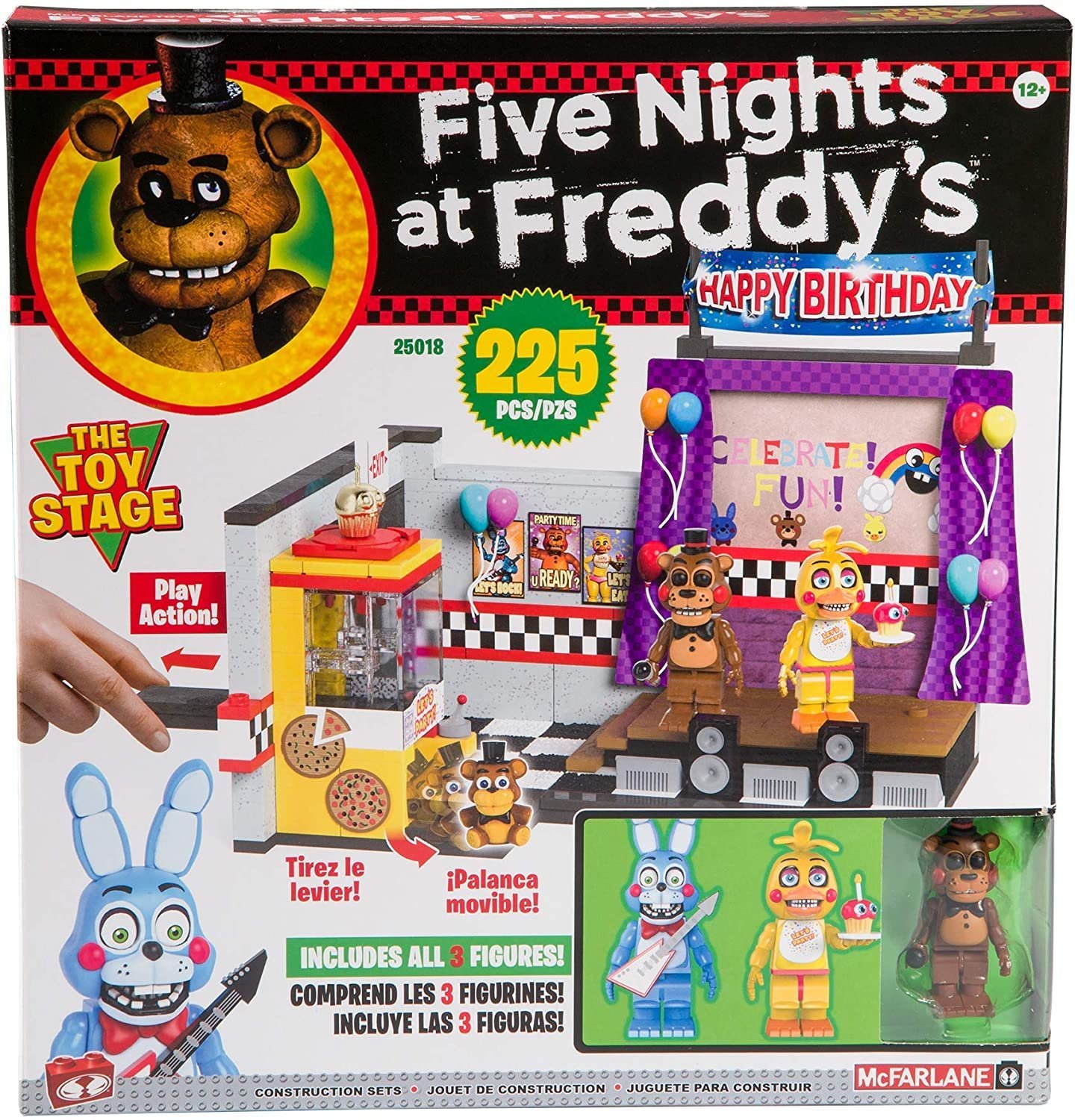 McFarlane Toys Five Nights at Freddy's The Toy Stage Large Set - Image 6