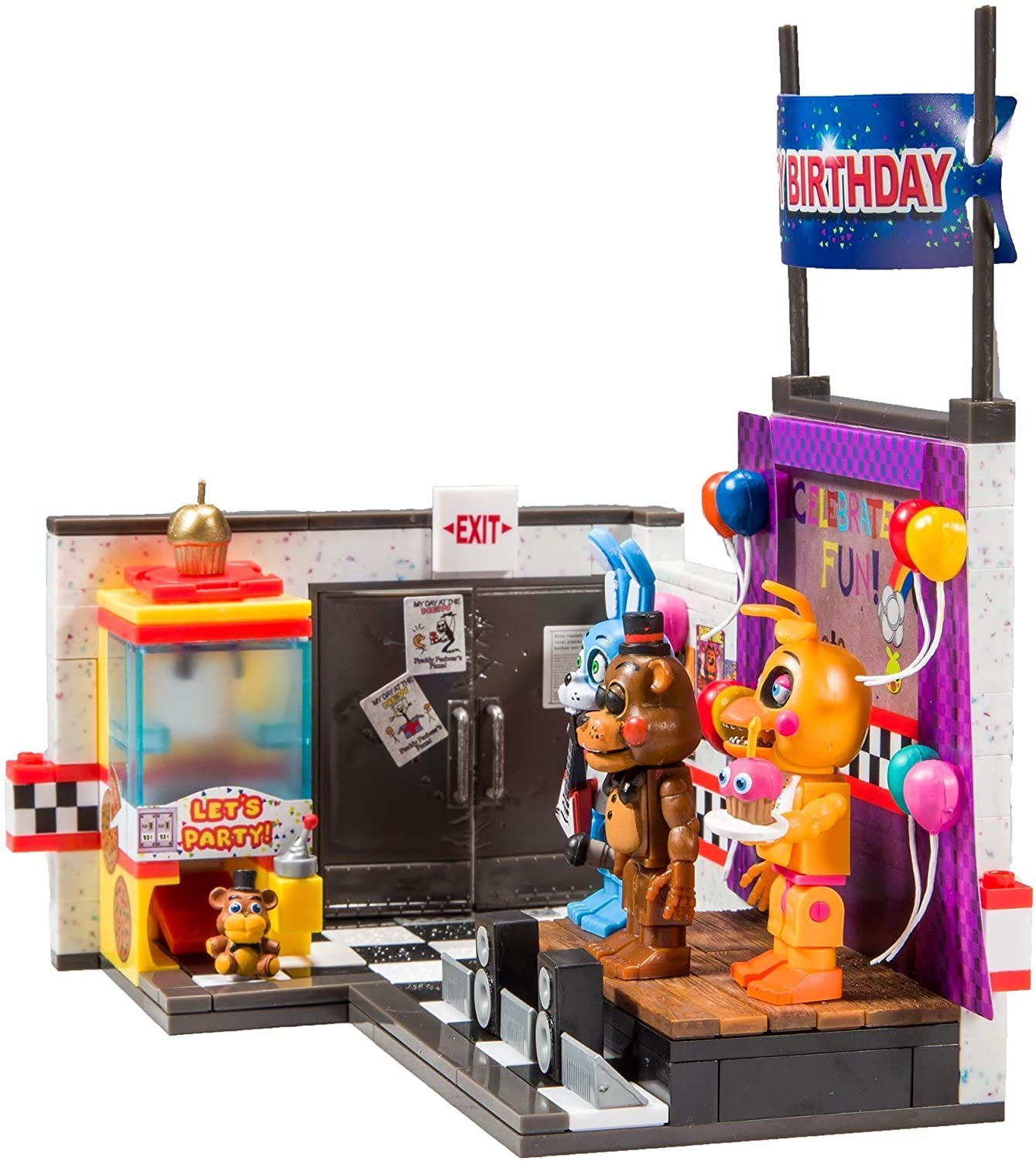McFarlane Toys Five Nights at Freddy's The Toy Stage Large Set - Image 7