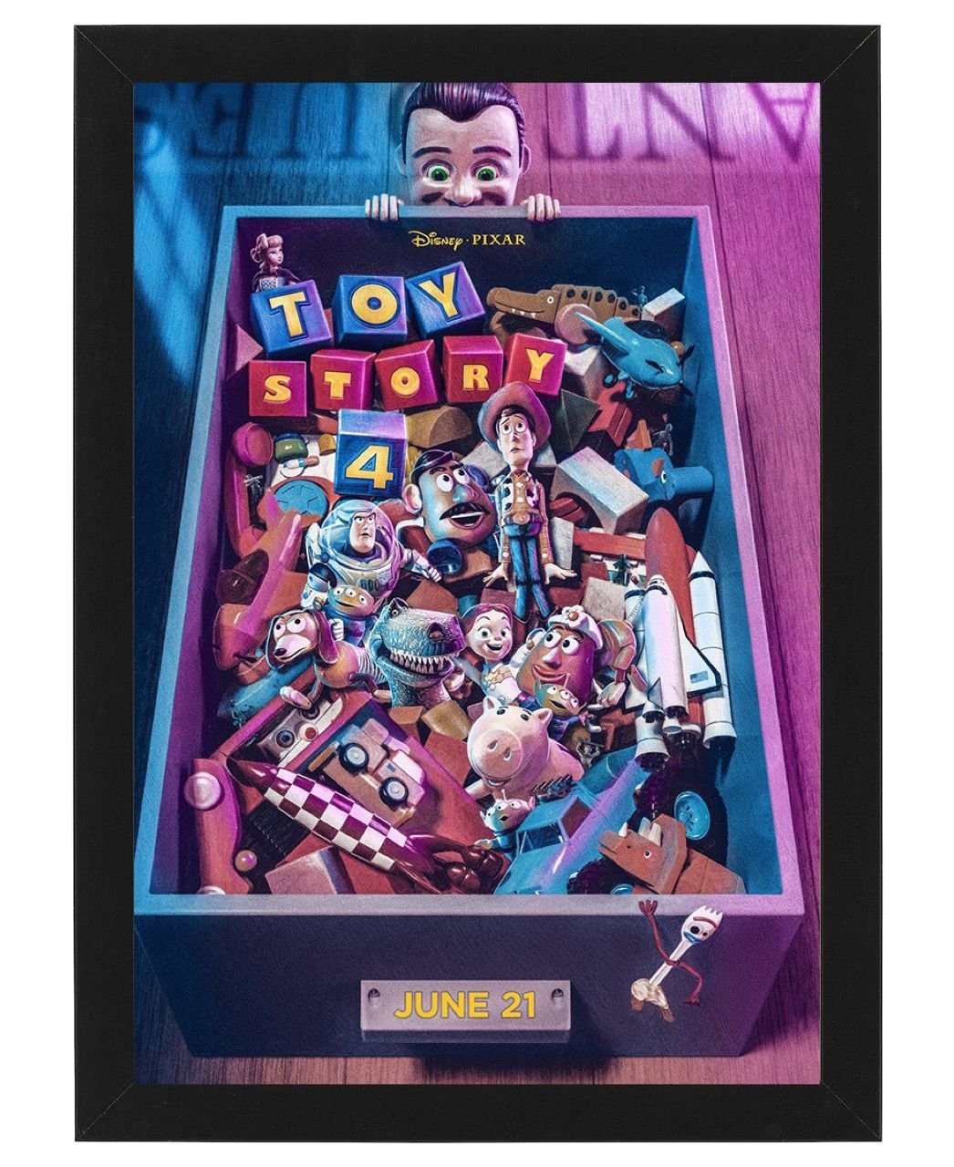 Toy Story 4 Framed Photo Print