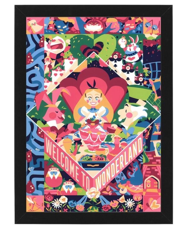 Alice in Wonderland Framed Photo Print