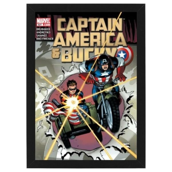 Captain America Framed Photo Prints