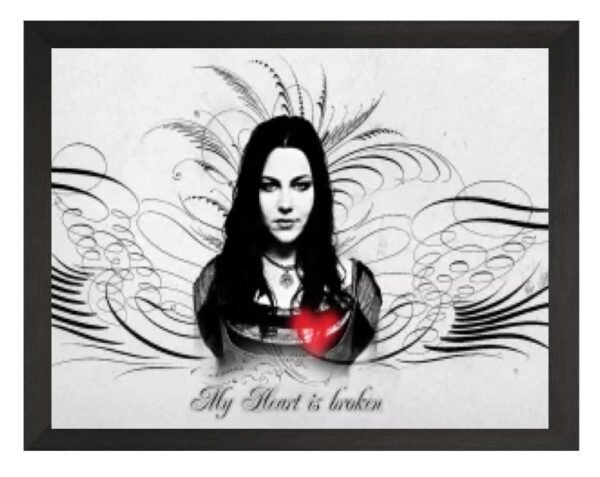 Amy Lee Evanescence Framed Photo Art Print