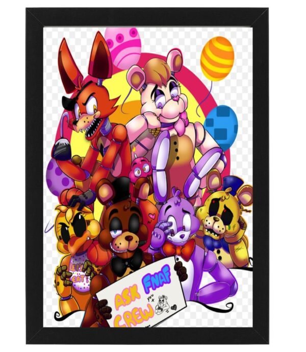 Five Nights At Freddy’s framed Photo Art Print