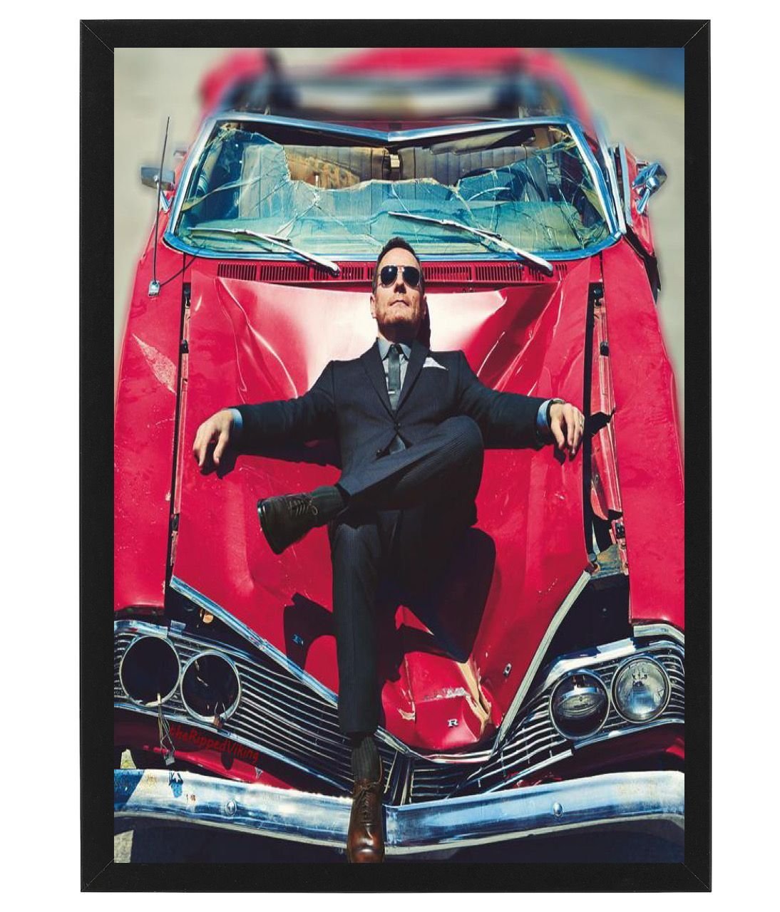 breaking bad framed Photo Art Print