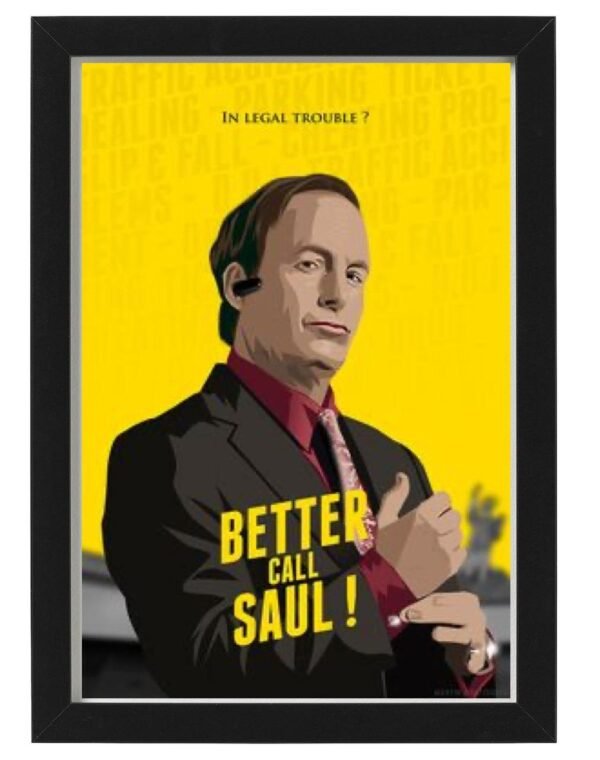 Better Call Saul 2015 ‧ Drama ‧framed Photo Art Print