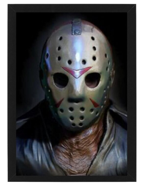 Friday the 13th Jason framed Photo Art Print