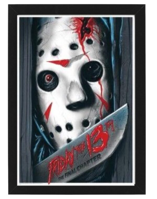 Friday the 13th Jason framed Photo Art Print