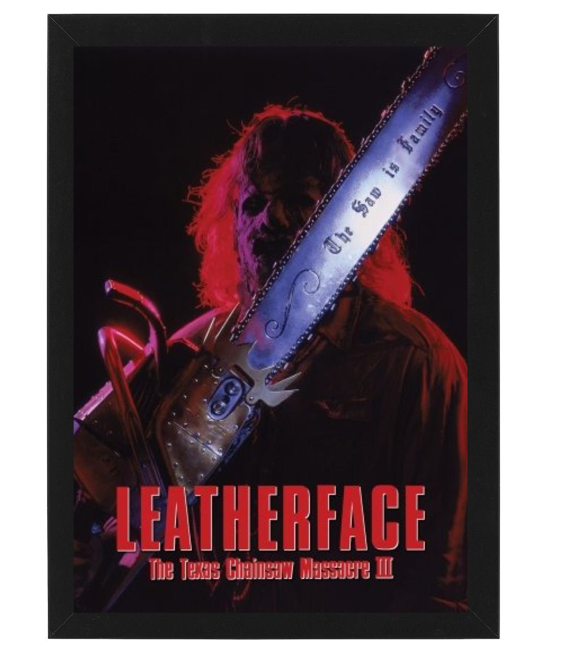 Leatherface Resolution Framed Photo Print