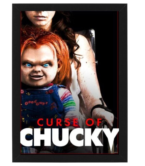 Curse of Chucky framed Photo Art Print