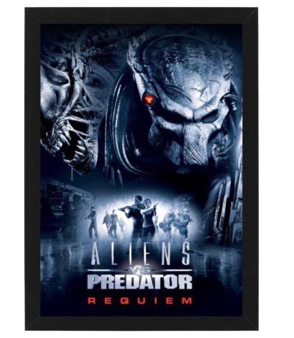 Aliens vs. Predator framed Photo Art Print