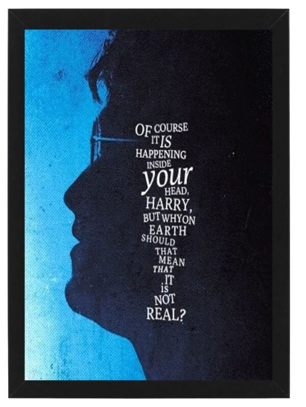 HARRY POTTER framed Photo Art Print