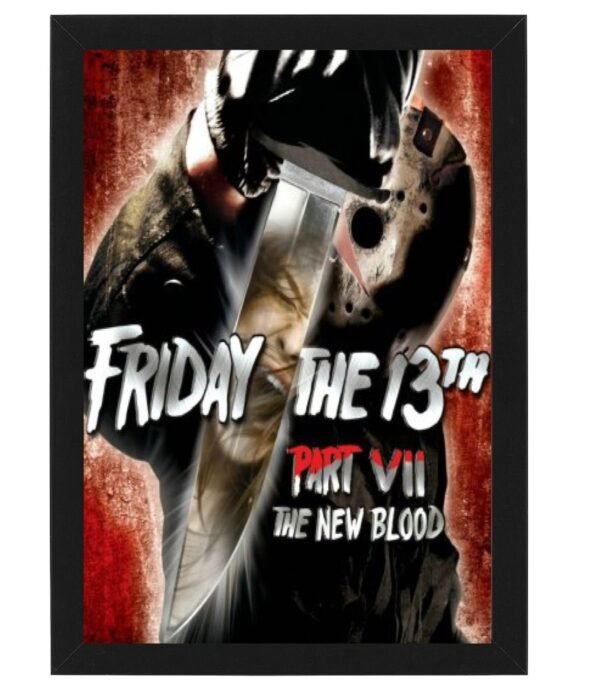 Friday the 13th framed Photo Art Print