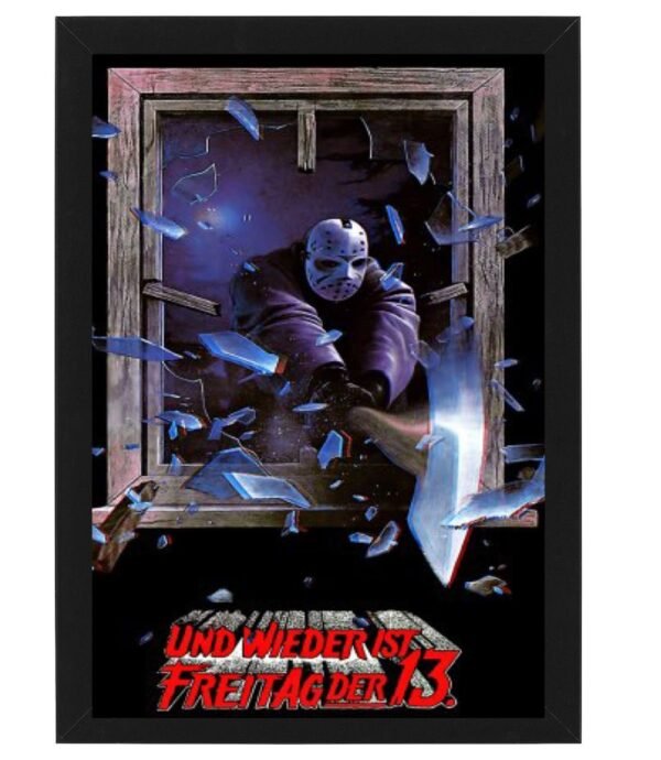 Friday the 13th framed Photo Art Print