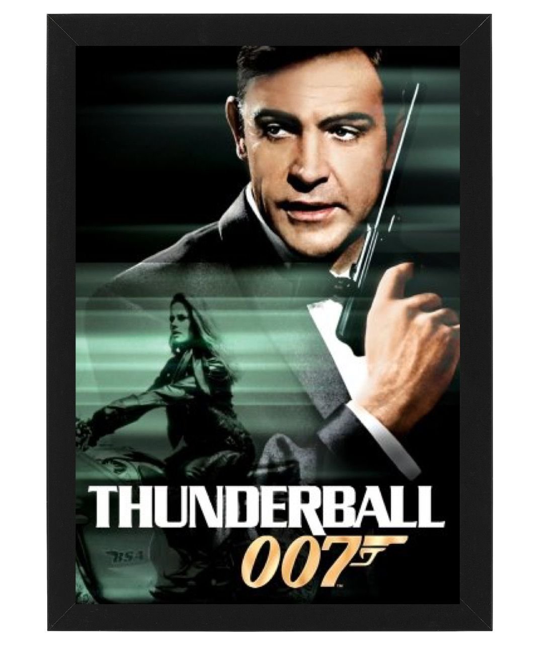 Thunderball 007 framed Photo Art Print