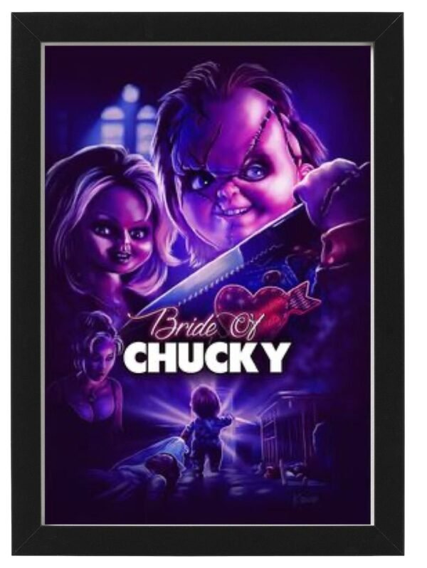Chucky framed Photo Art Print