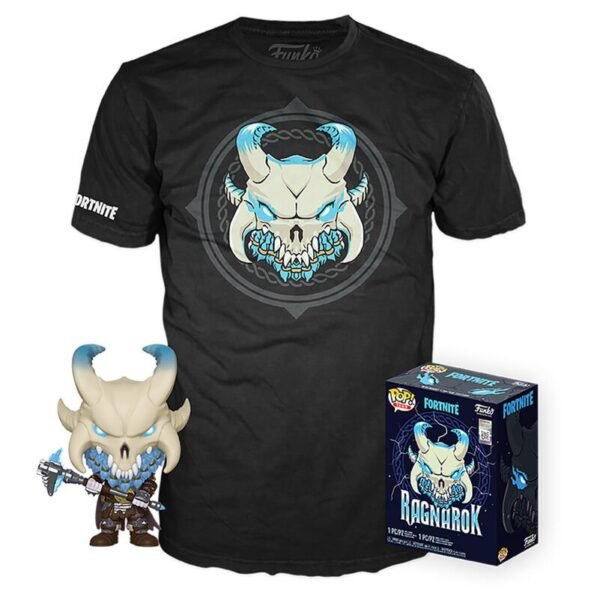 Funko - Fortnite - Ragnarok Glow in the Dark - Vinyl Figure & T-Shirt Box Set