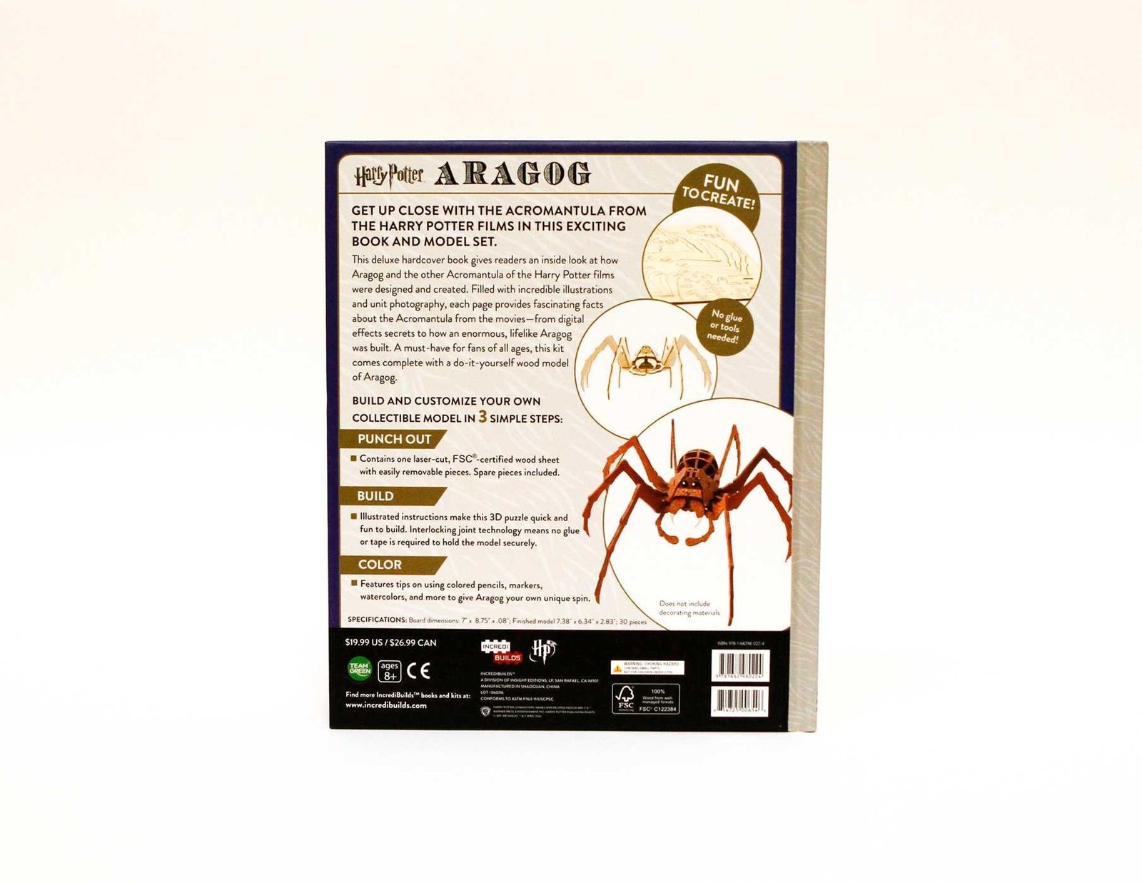 Harry Potter : Aragog Deluxe Book and Model Set Hardcover - Image 2