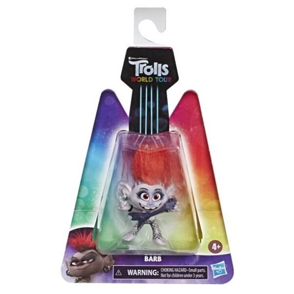 DreamWorks Trolls World Tour Barb Collectible Doll, Includes Guitar Accessory
