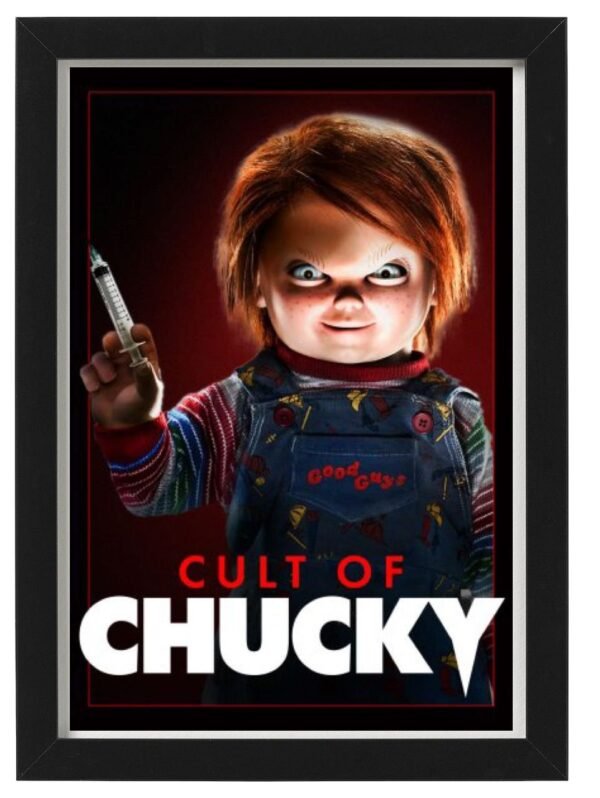 cult of chucky Child’s Play framed Photo Art Print