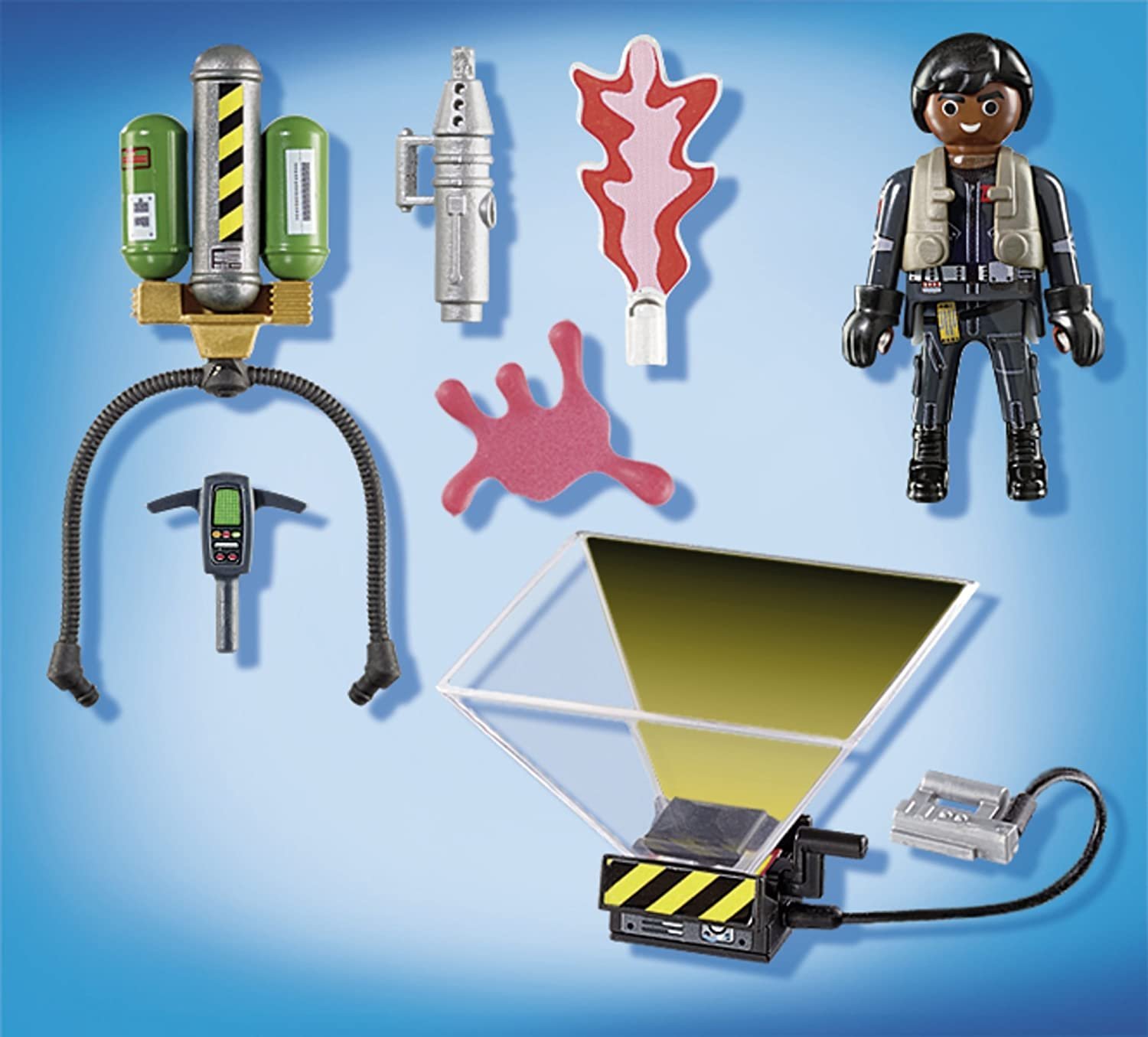 PLAYMOBIL Ghostbusters II Winston Zeddemore Playmogram 3D Figure - Image 7