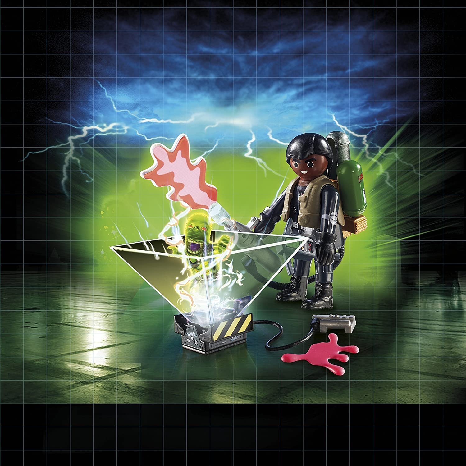 PLAYMOBIL Ghostbusters II Winston Zeddemore Playmogram 3D Figure - Image 5