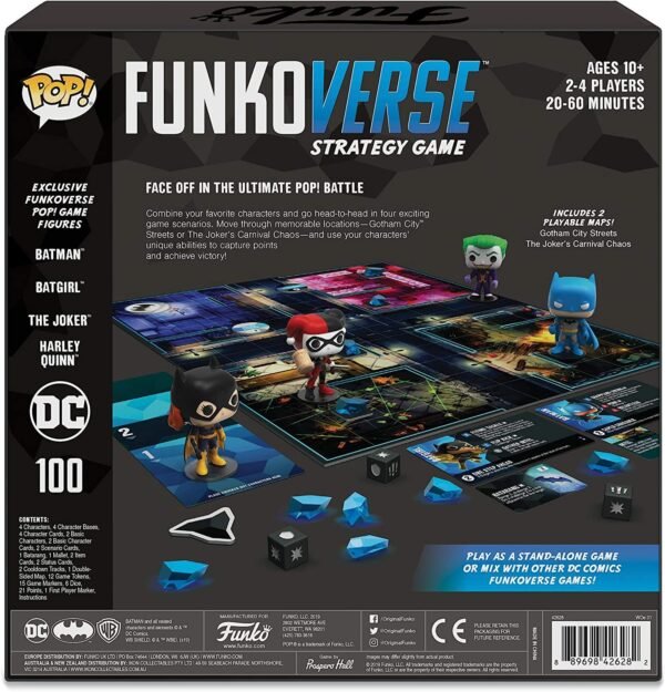 Pop! Funkoverse: DC 100 Strategy Game Base Set - Image 6