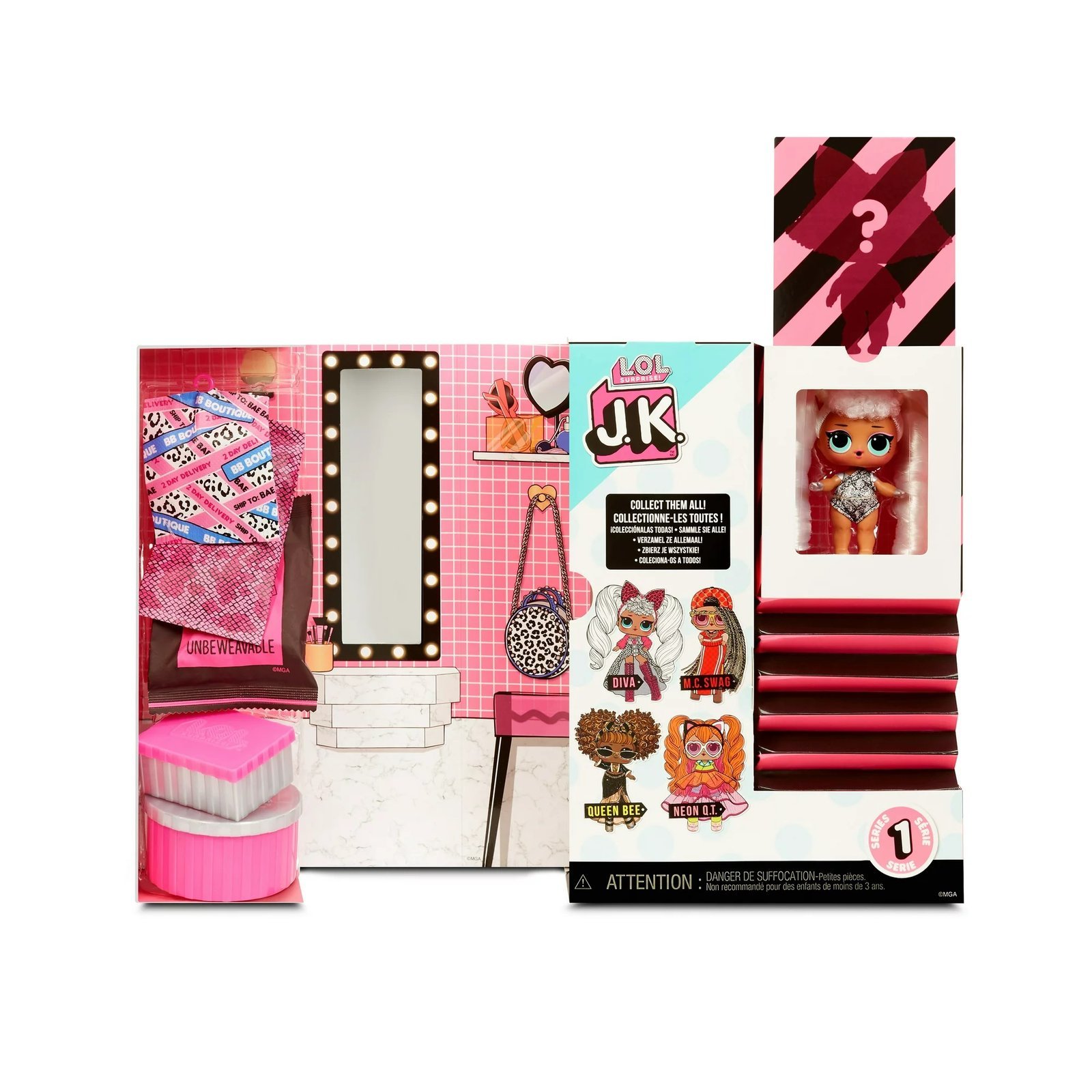 LOL Surprise JK Diva Mini Fashion Doll with 15 Surprises - Image 3