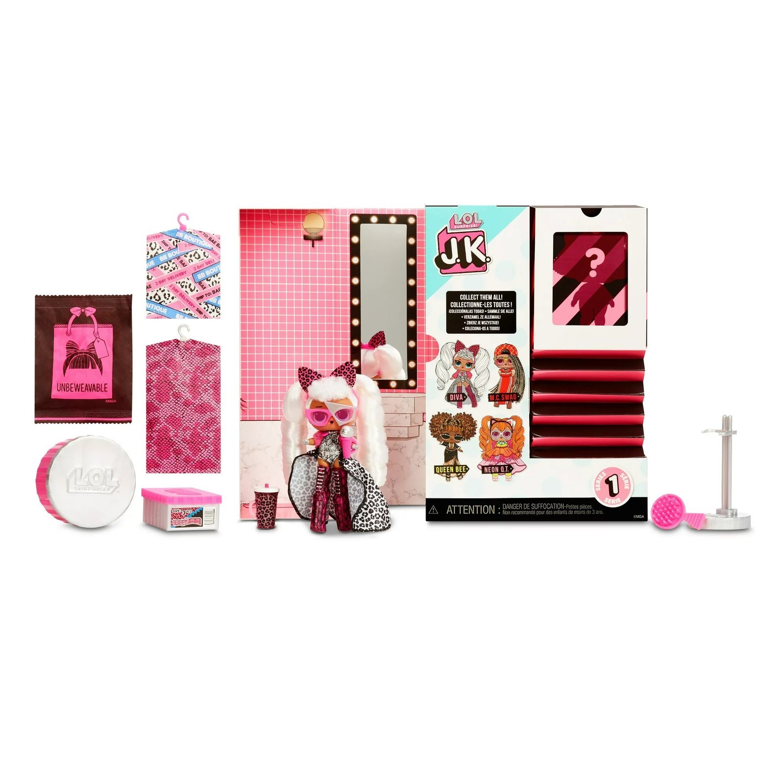 LOL Surprise JK Diva Mini Fashion Doll with 15 Surprises - Image 5