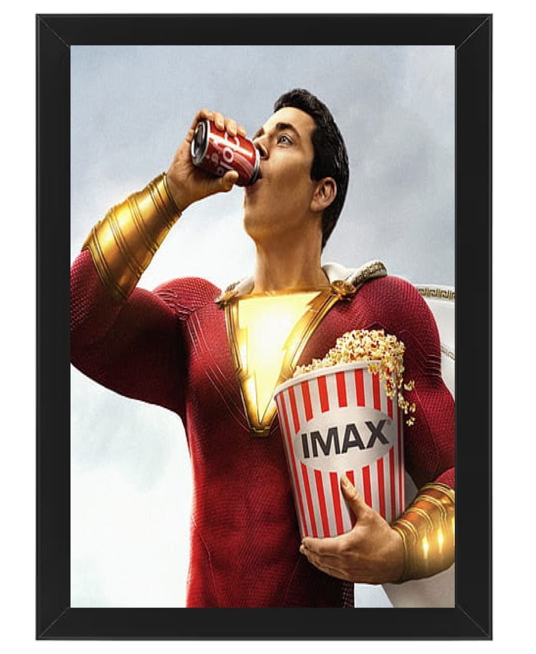 Shazam ! Framed Photo Art Print