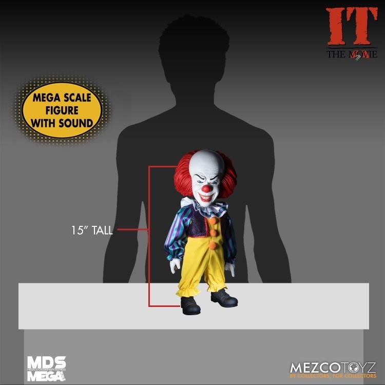 IT (1990) Mezco Designer Series Mega Scale Pennywise - Image 2