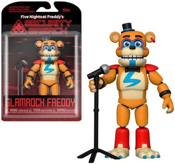 Funko Action Figure: Five Nights at Freddy's, Security Breach - Glamrock Freddy