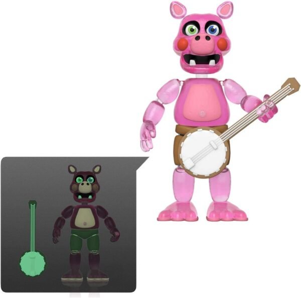 Funko Action Figures: Five Nights at Freddy's Pizza Simulator - Pigpatch - Glow in the Dark - Image 2