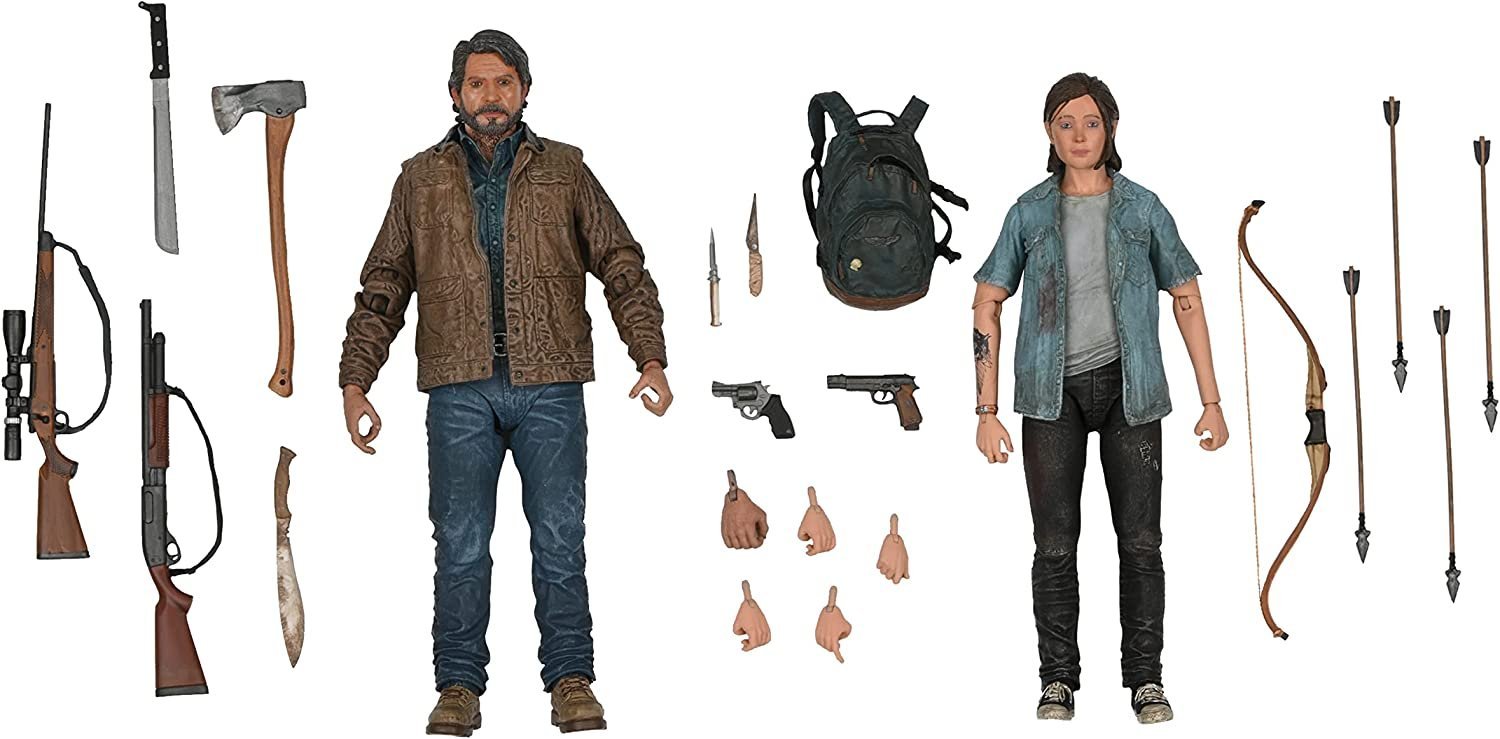 NECA The Last of US 2 Pack of Two 7” Scale Action Figures – Ultimate 2 Pack Joel & Ellie - Image 2
