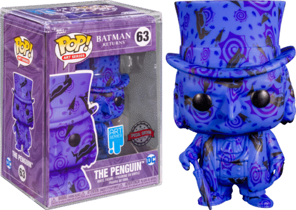 Batman – Villains Artist Series Pop! Penguin with Pop! Protector