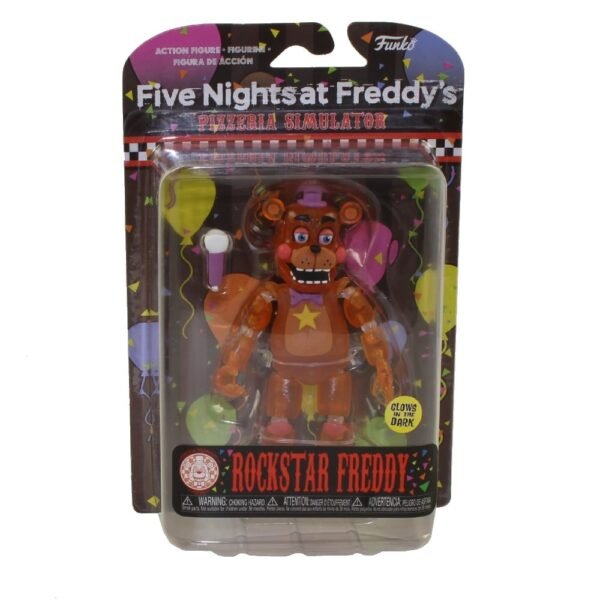 Funko Action Figure - Five Nights at Freddy's Pizzeria Simulator S2 - ROCKSTAR FREDDY (Glow in the Dark)