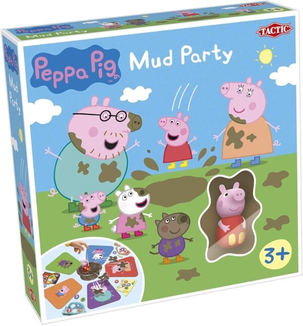 TACTIC GAMES PEPPA PIG MUD PARTY BOARD GAME