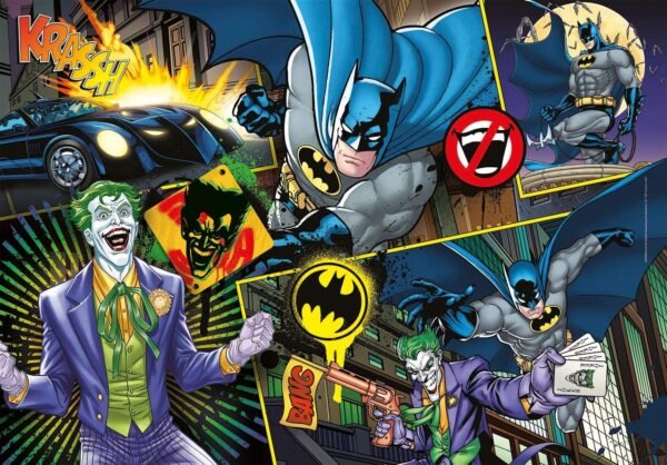 Clementoni - Batman Supercolor Jigsaw Puzzle - Image 4