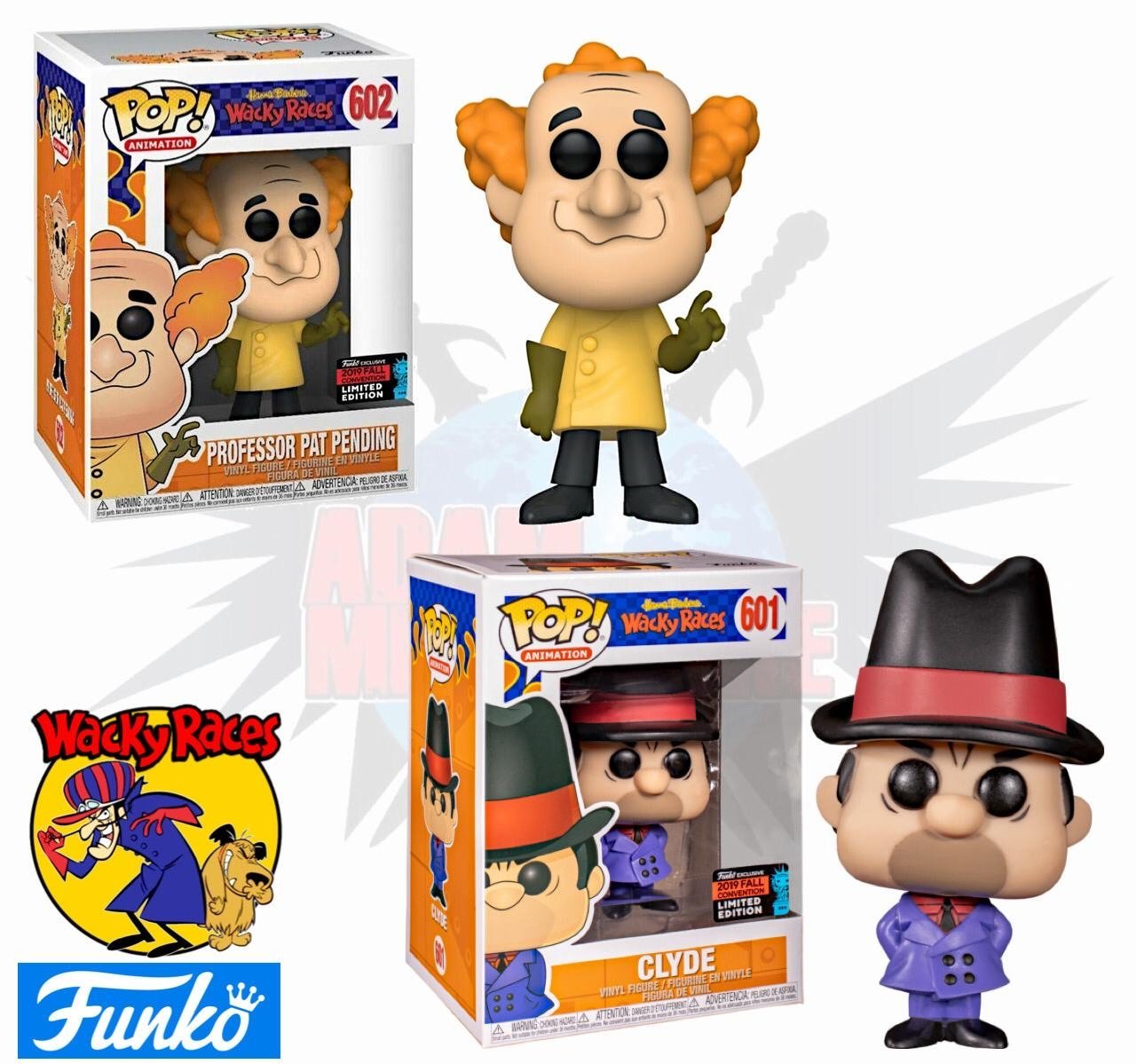 Funko Hanna-Barbera Wacky Races POP! - Set of 2 Exclusive Pop’s
