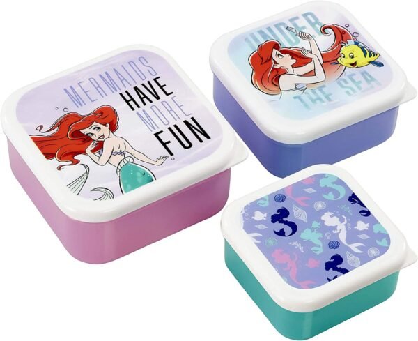 Funko Little Mermaid Plastic Storage Set - Image 3