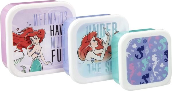 Funko Little Mermaid Plastic Storage Set - Image 2