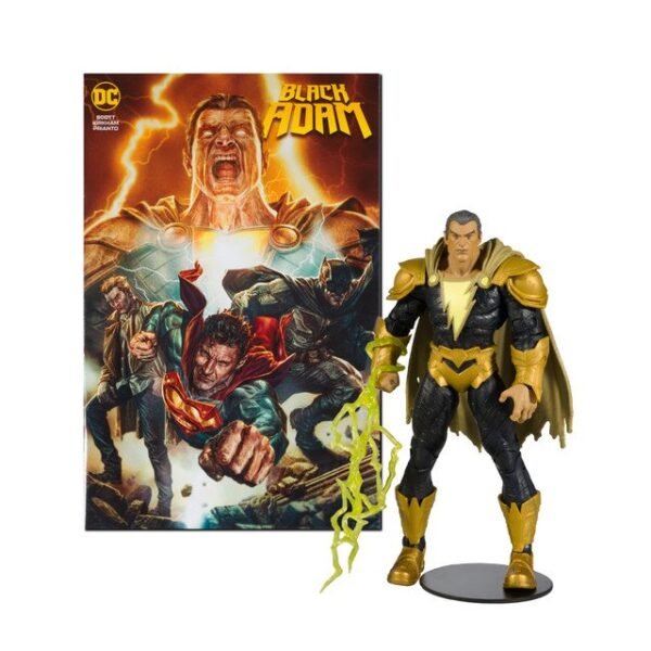 Black Adam w/Comic (DC Page Punchers) 7" Figure - Image 2