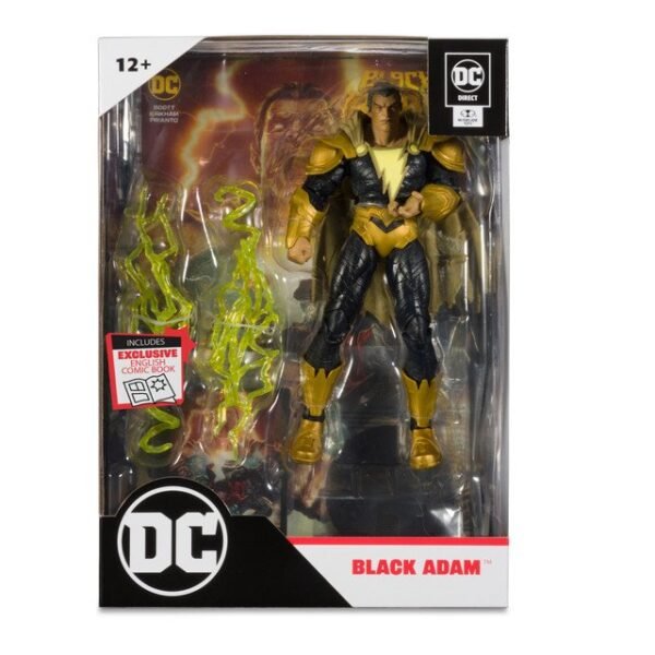 Black Adam w/Comic (DC Page Punchers) 7" Figure - Image 11