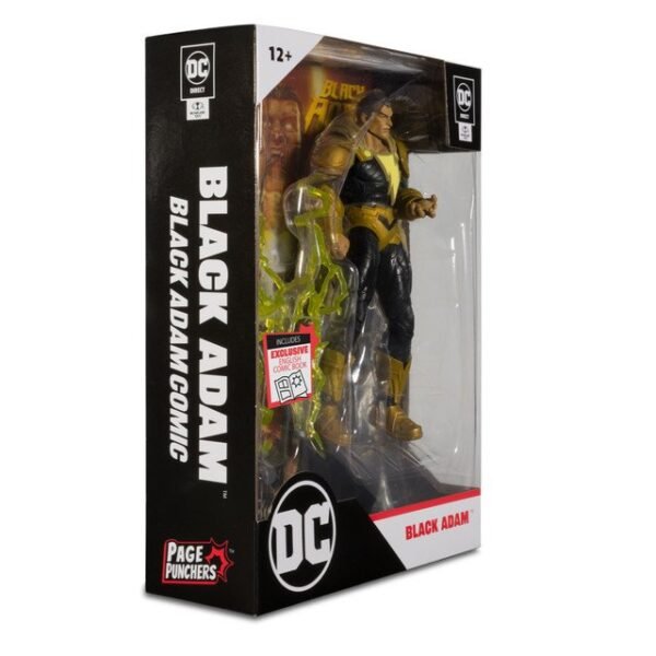 Black Adam w/Comic (DC Page Punchers) 7" Figure - Image 12