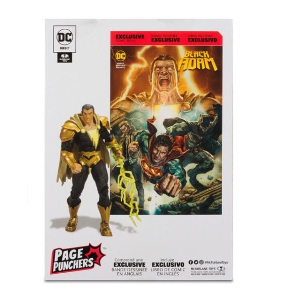 Black Adam w/Comic (DC Page Punchers) 7" Figure - Image 14