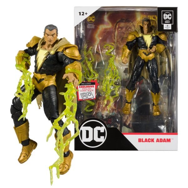 Black Adam w/Comic (DC Page Punchers) 7" Figure