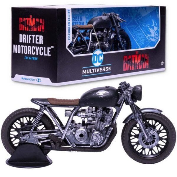 Bruce Wayne Drifter & Motorcycle Bundle (The Batman) 7" Figure - Image 2